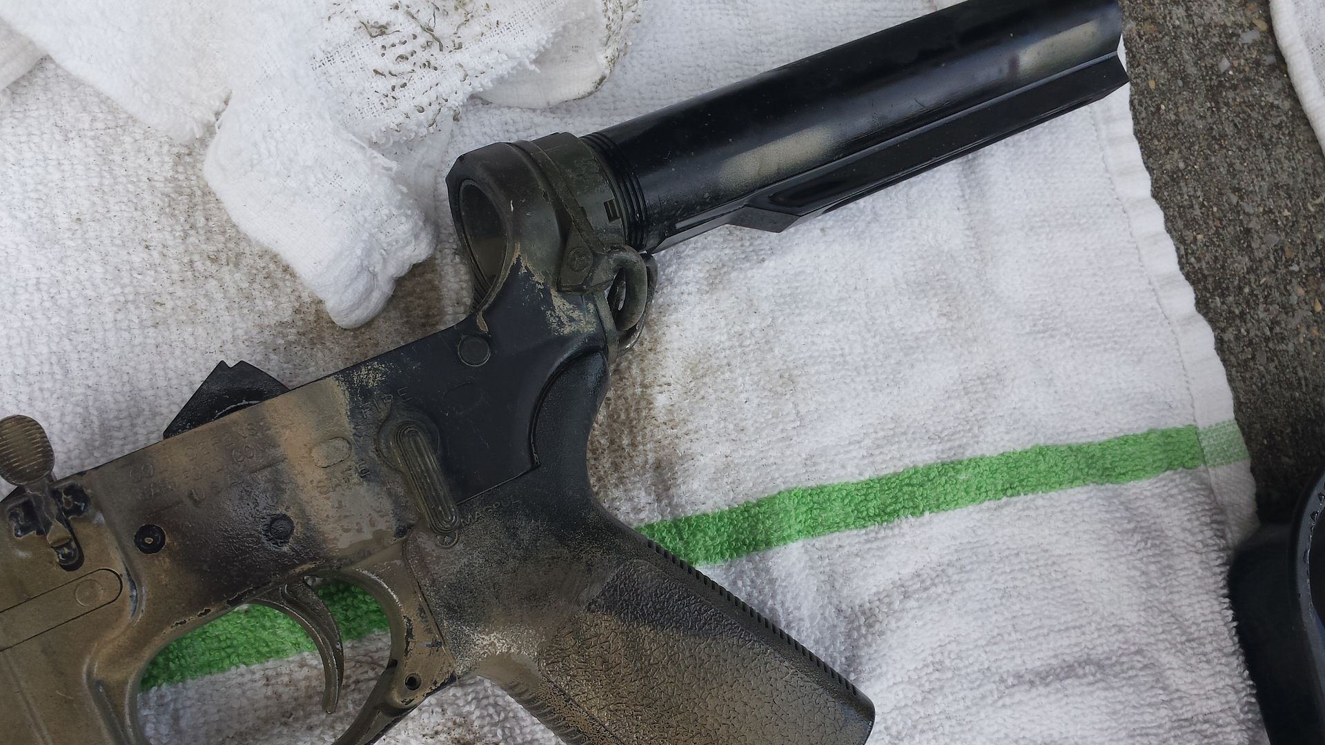 Removing spray paint from an AR15 a new product Lots of pics Page